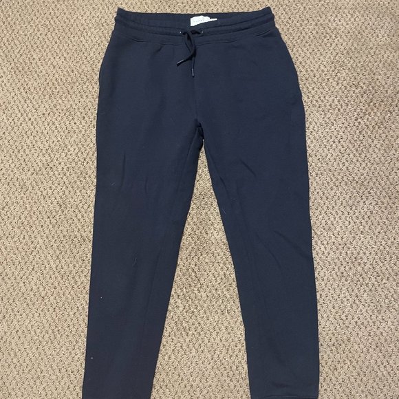 Topman Navy Sweatpant Joggers - Picture 1 of 4